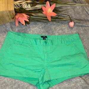 Bright Green GAP shorts size 18